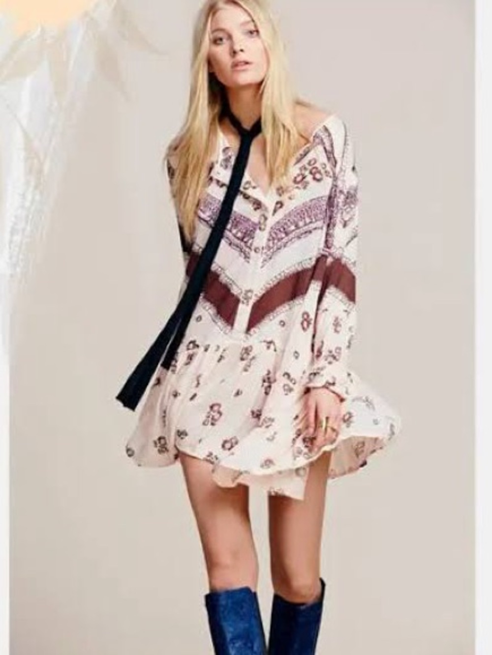 Free people from your heart mini dress S